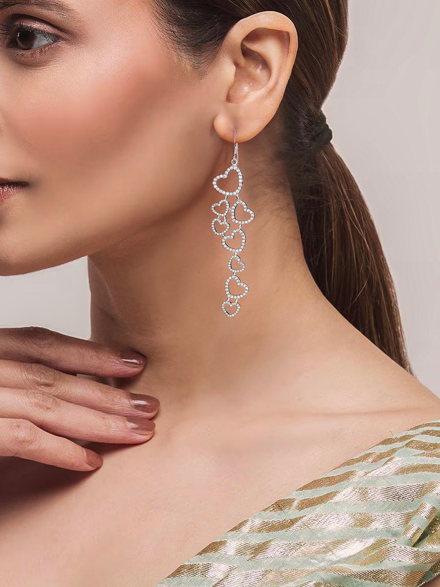 Oh My Hearts Partywear Earrings