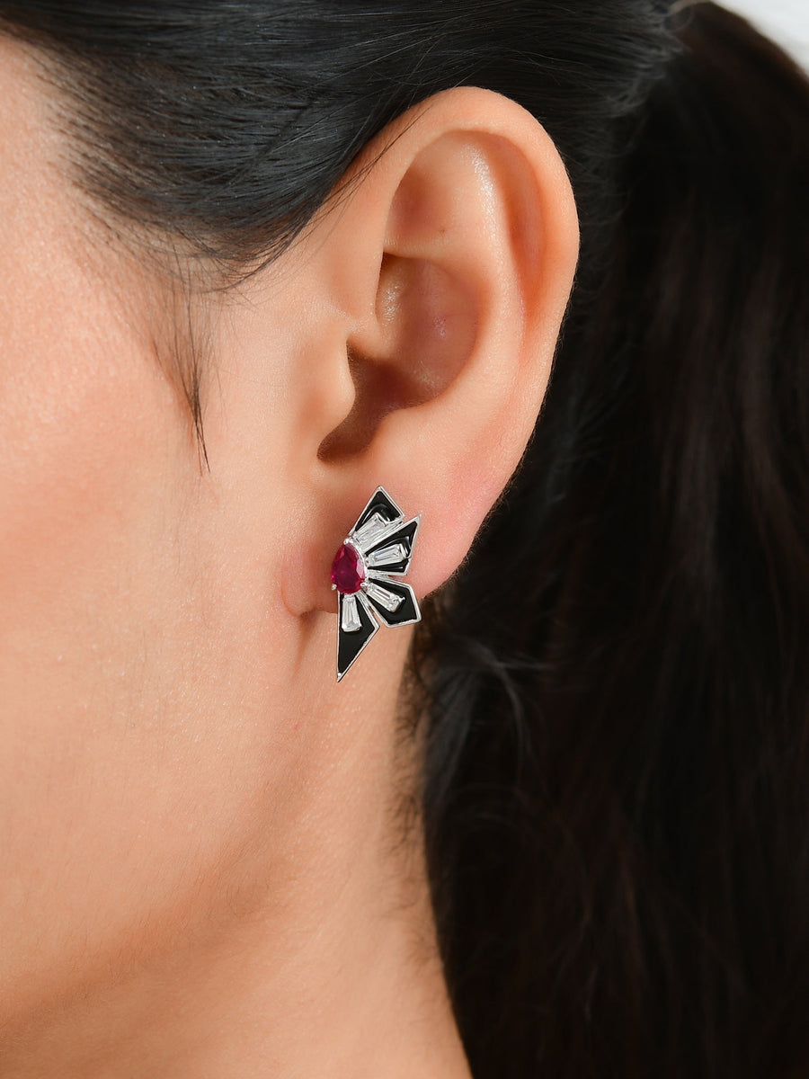 Boho Chic Enamel Earrings for Women