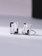 Black And White Stud Earrings for Women