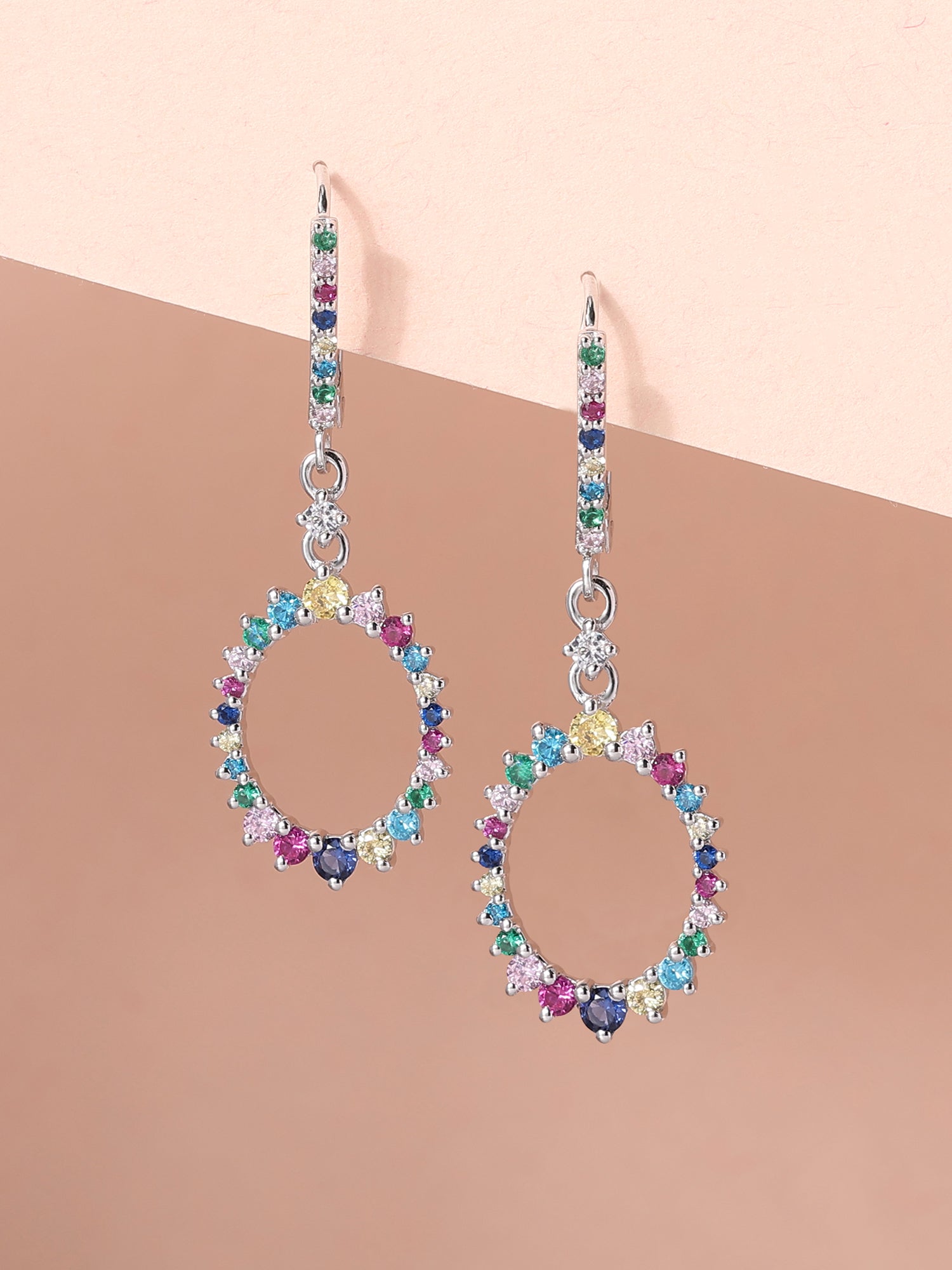 Lollipop Hoop Earrings For Women
