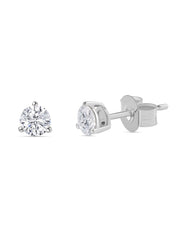 Lab Diamond 0.50 Carat Tw. Solitaire Stud Earrings