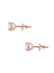 1.50 Ct. Lab Diamond Solitaire Earrings For Women