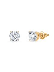 1.50 Ct. Lab Diamond Solitaire Earrings For Women
