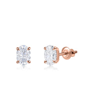 1.5 Carat Oval Luxe Studs