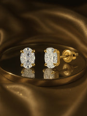 1.5 Carat Oval Luxe Studs