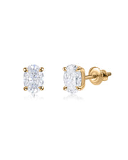 1.5 Carat Oval Luxe Studs