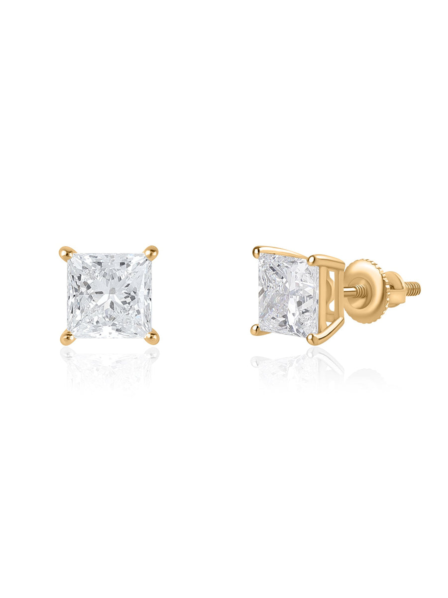 2 Carat Edge & Ember Studs