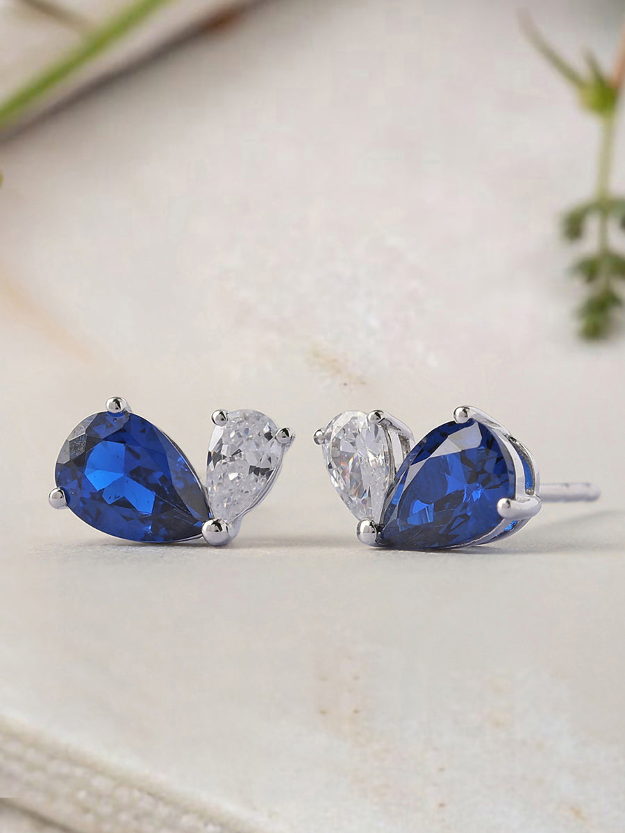 Blue Toi Et Moi Earring For Women