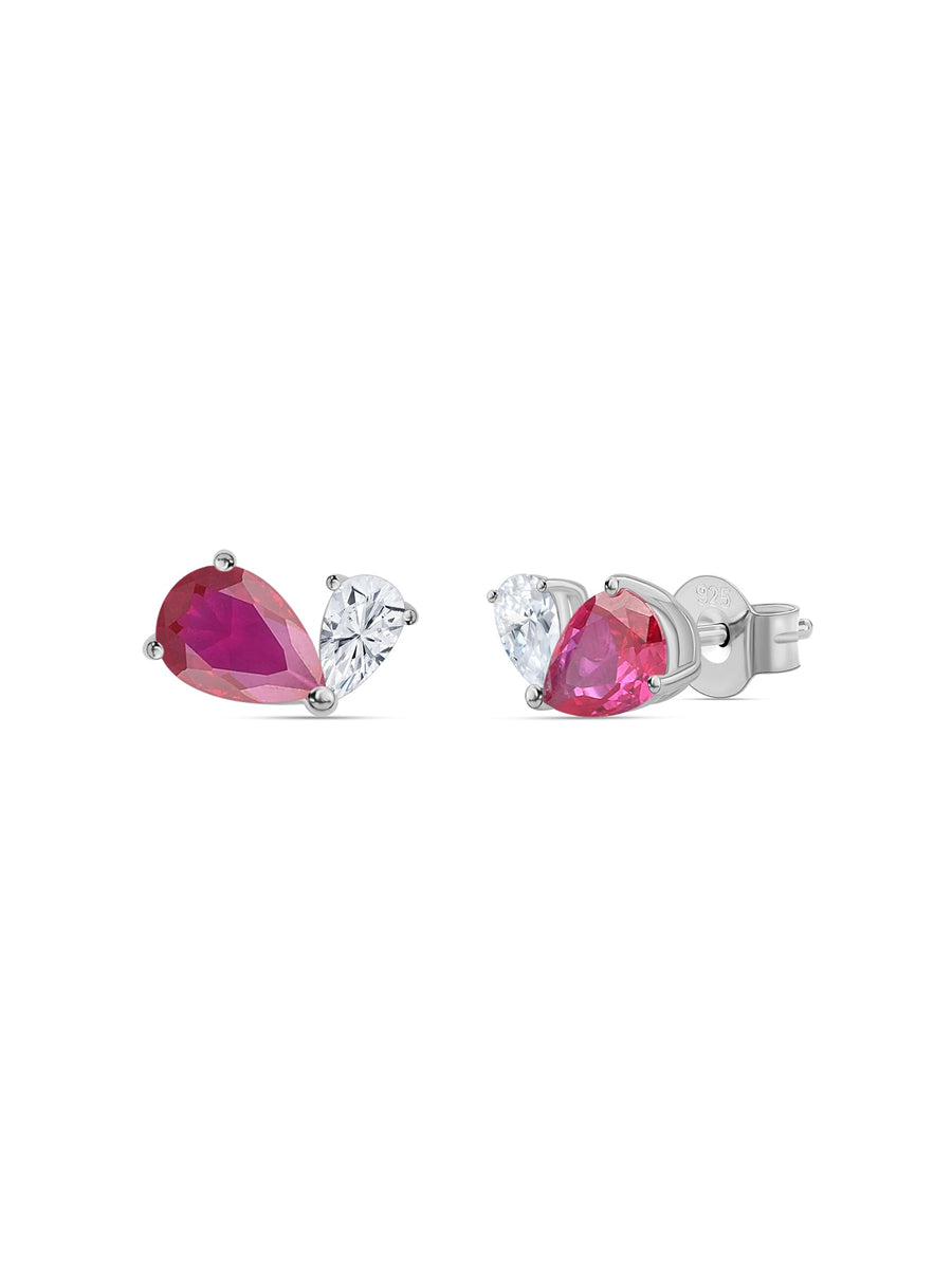 Red Toi Et Moi Earring For Women