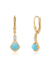Turquoise Drop Earrings For Women