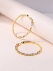 Ornate Lab Grown Trail Hoops
