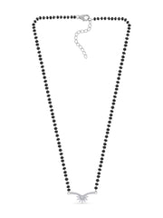 Flower Diamond Look Mangalsutra For Women