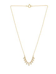 Lab Grown Shimmering Diamond Necklace For Women
