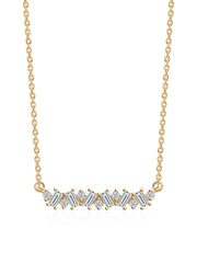 Baguette Pendant In Lab Diamond
