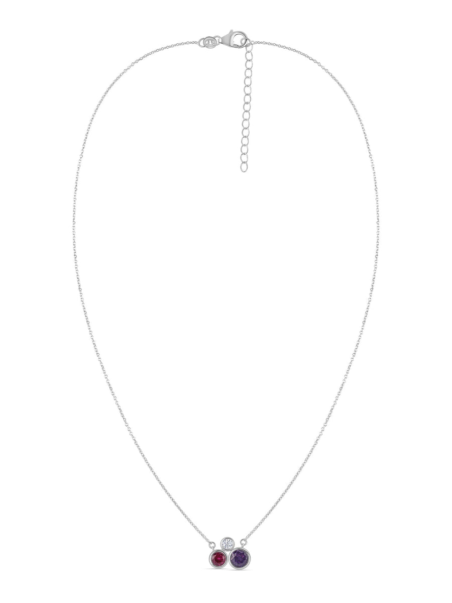 Trilogy Bubble Necklace