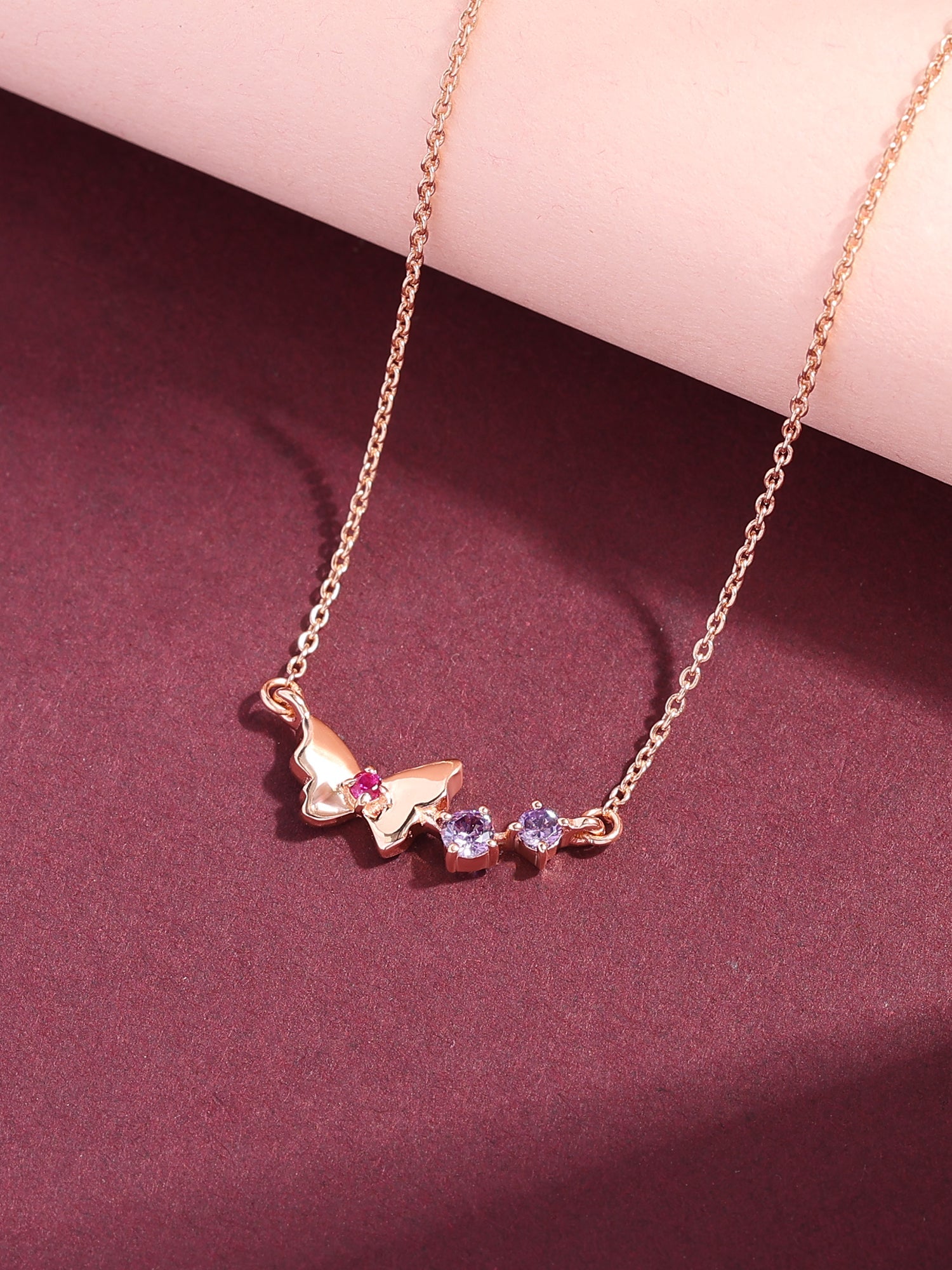Butterfly Design Necklace-1