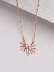 Daisy Rose Gold Pendant For Women