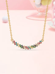 Color Pops Gold Necklace For Women-1