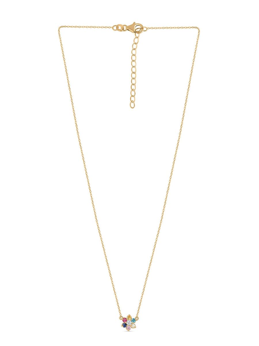 Color Pops Gold Necklace For Women-2