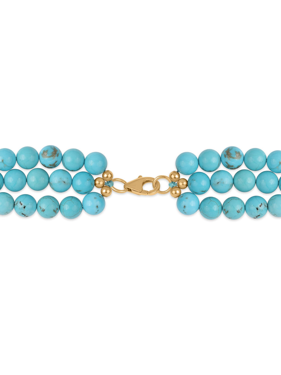 Turquoise Beads Necklace