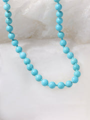 Turquoise Beads Necklace For Women