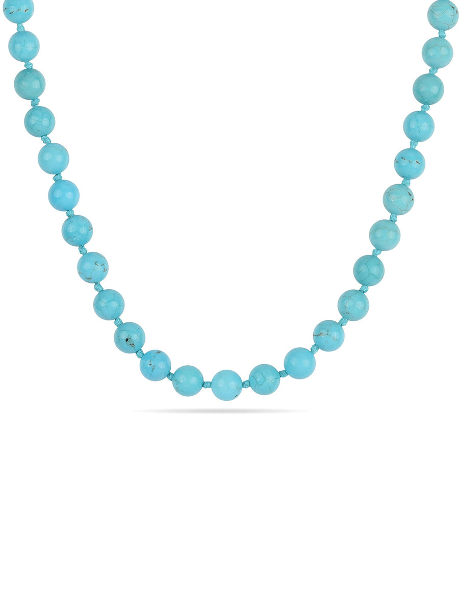 Turquoise Beads Necklace For Women