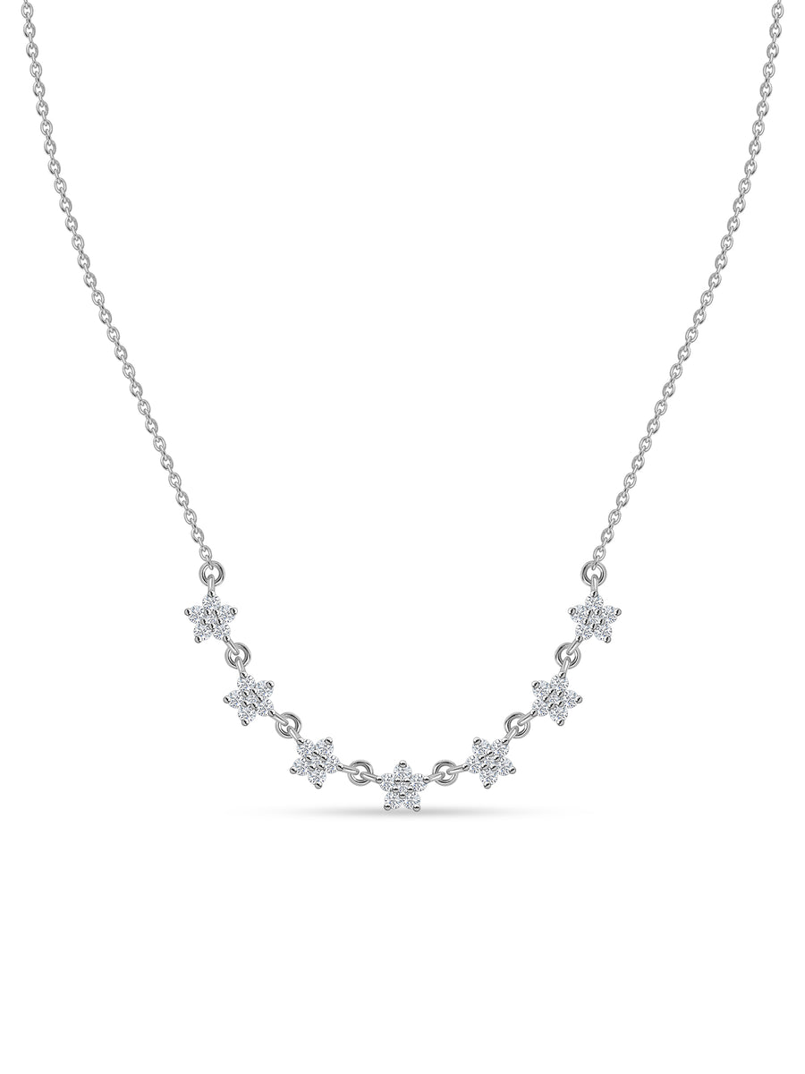 Bloom Lab Grown Diamond Floral Necklace