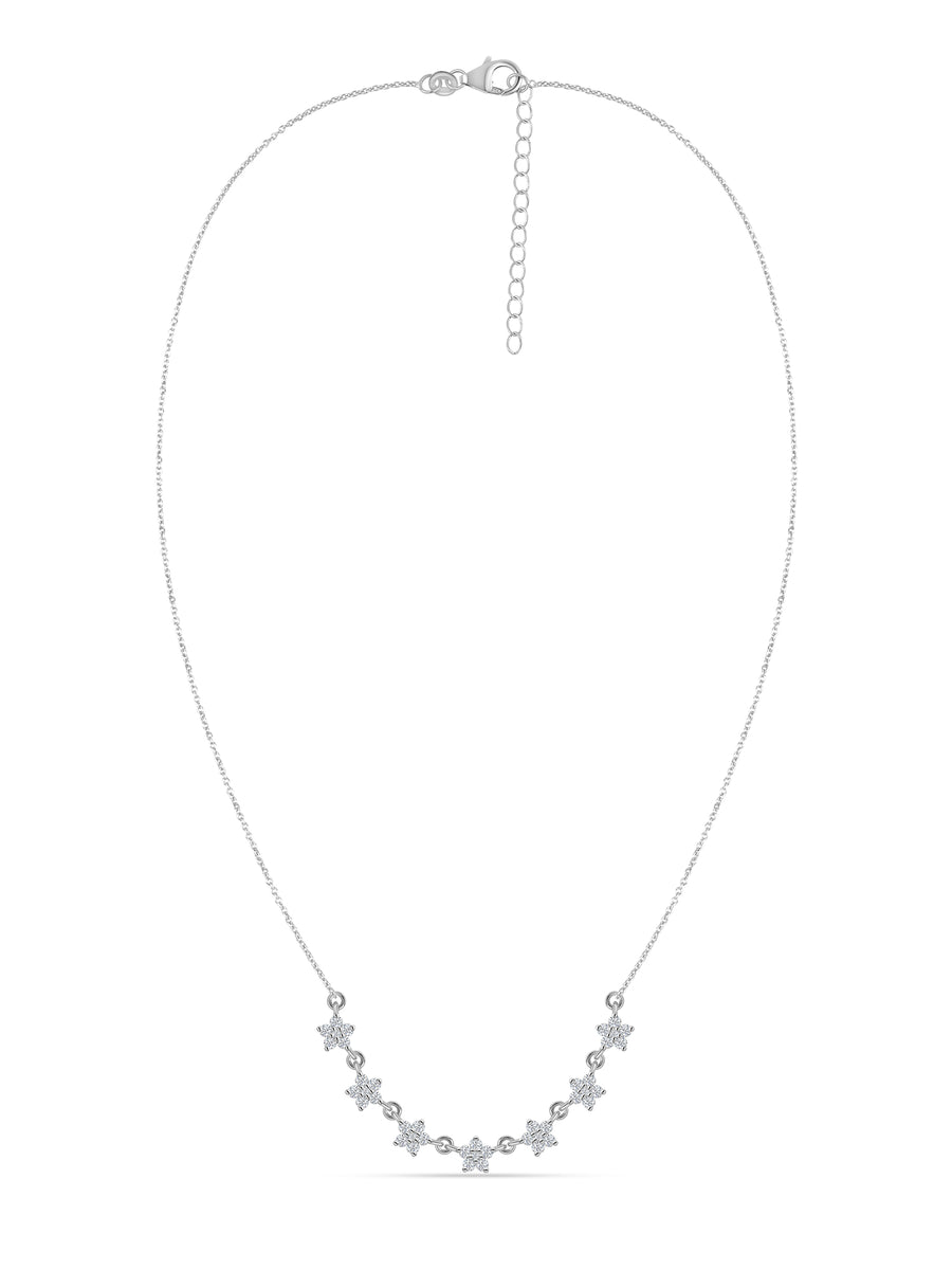 Bloom Lab Grown Diamond Floral Necklace