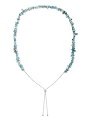 Turquoise Beads Bolo Necklace