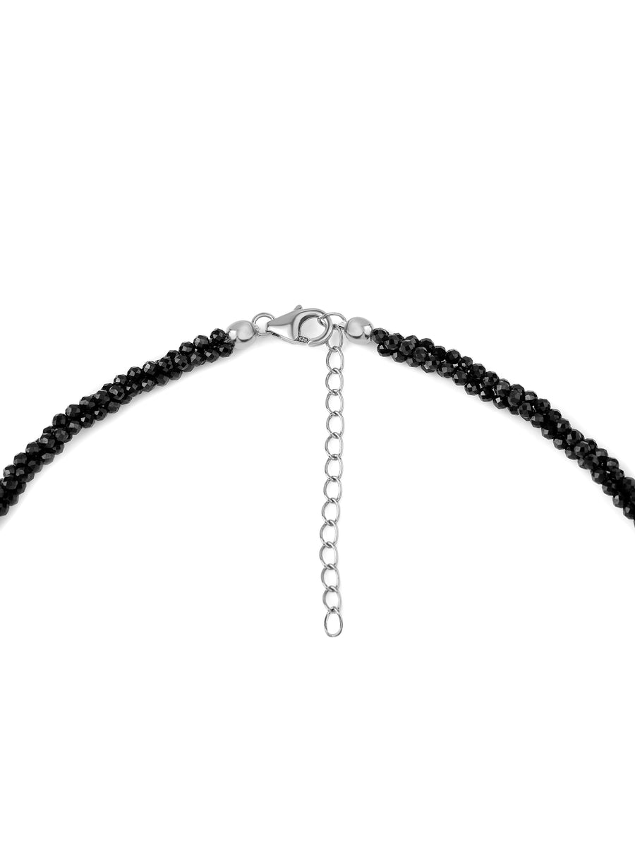 Black & White Half N Half Necklace