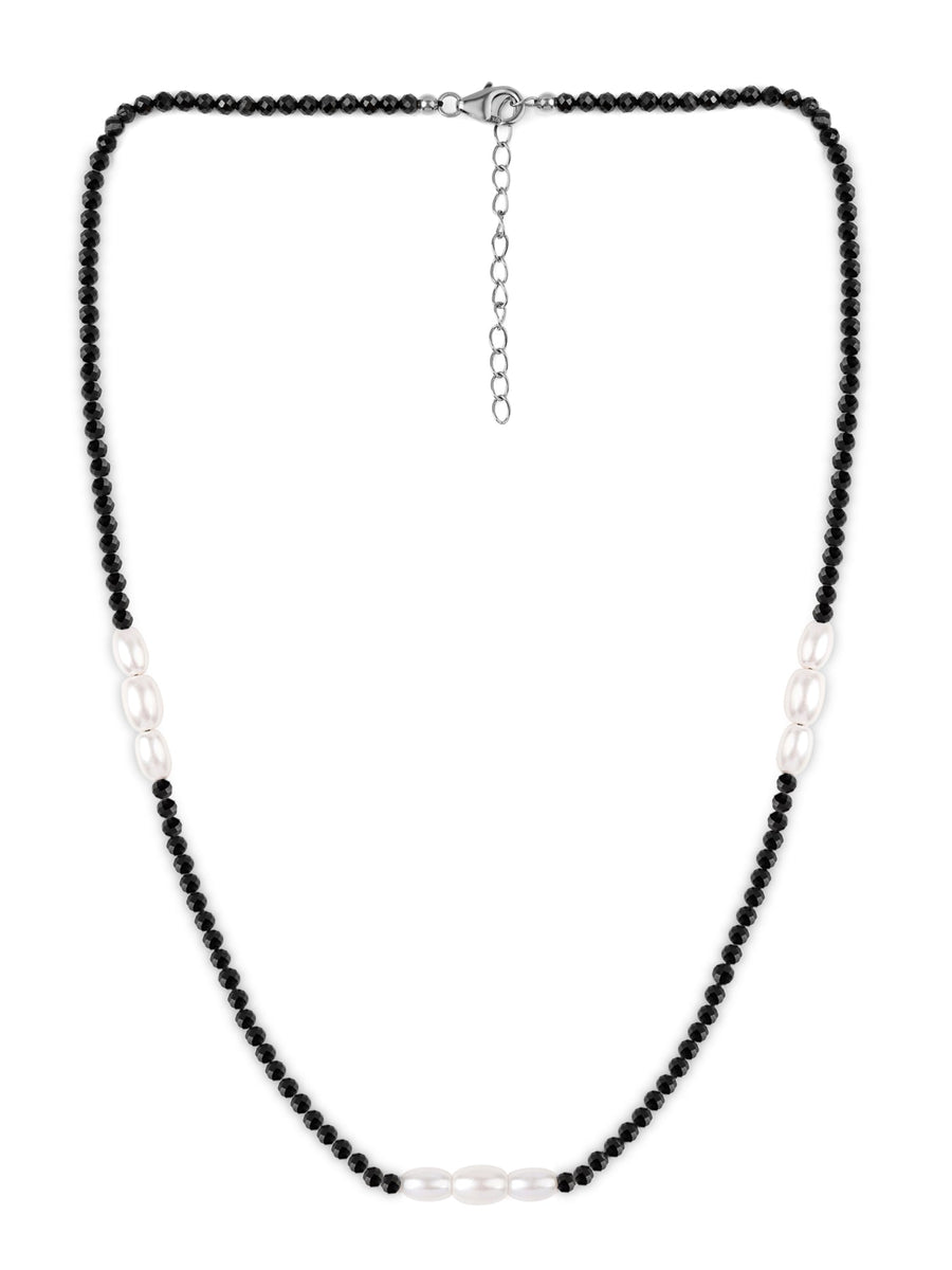 Black Spinel Grace Necklace