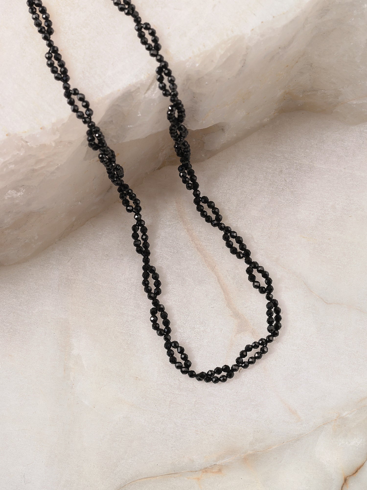 Elegance Black Spinel Necklace