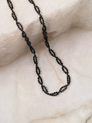 Elegance Black Spinel Necklace