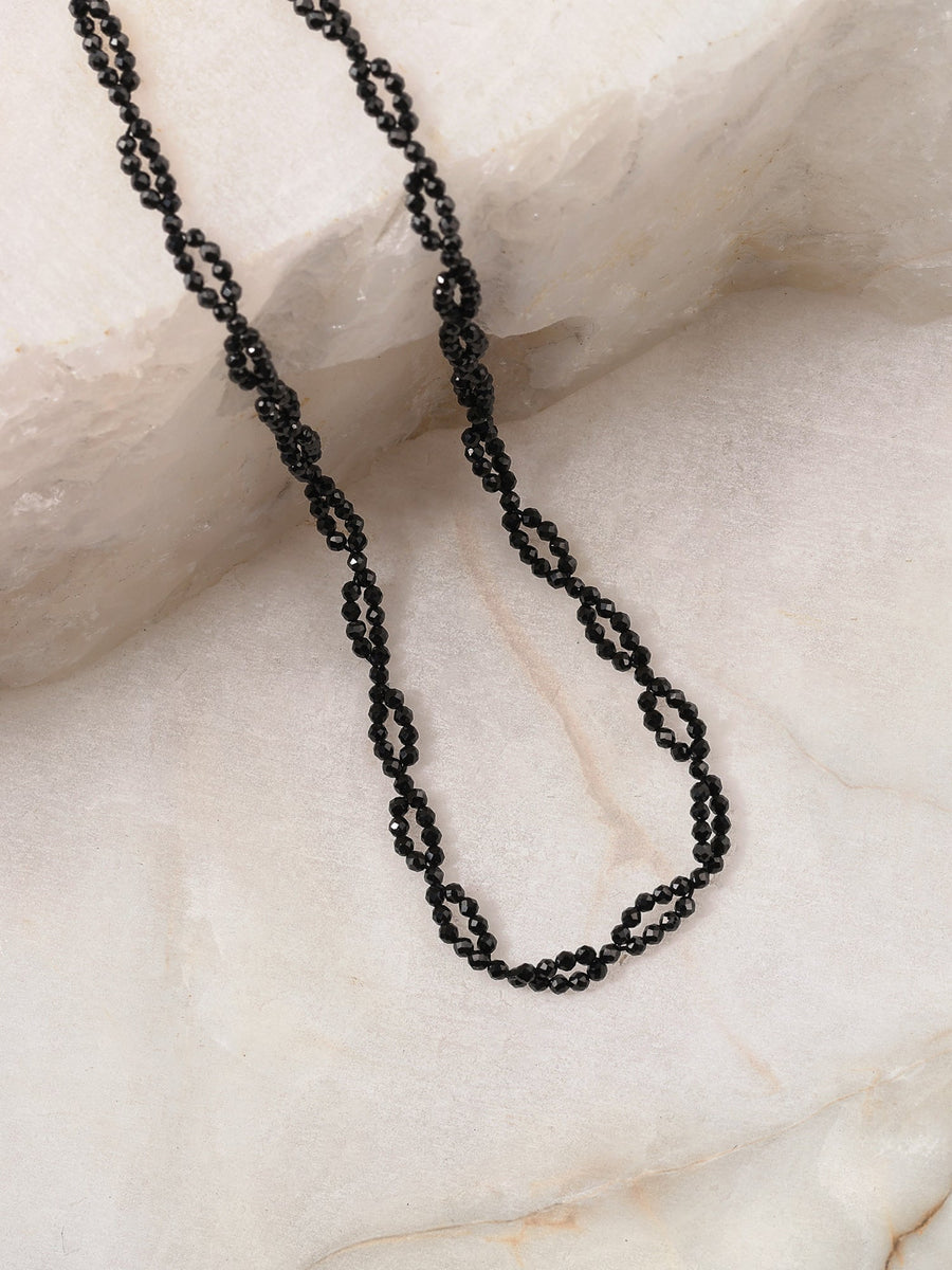 Elegance Black Spinel Necklace