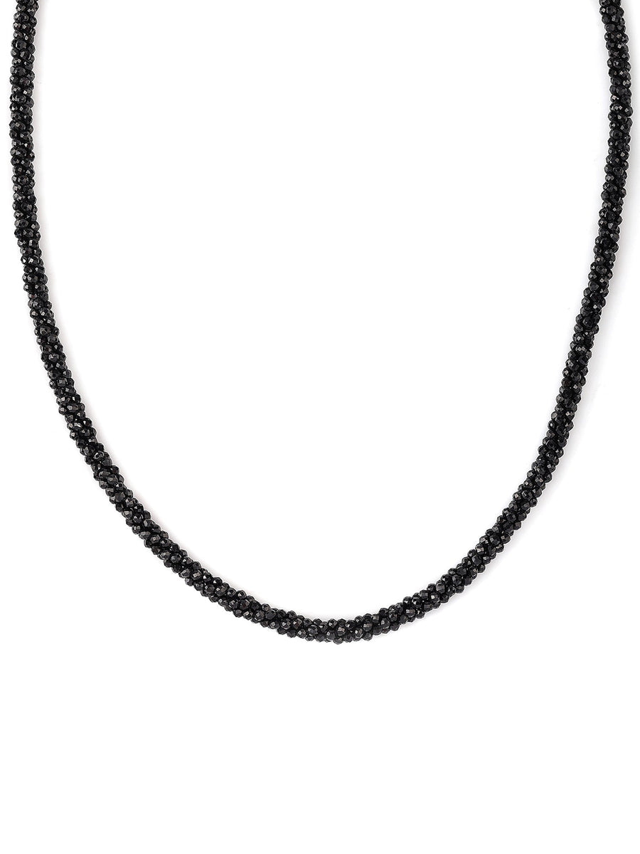 Black Is Back Spinel Necklace