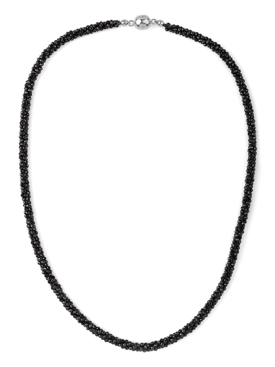 Black Is Back Spinel Necklace