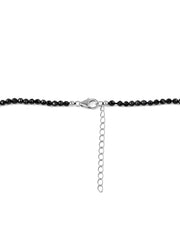Ying & Yang Shell Pearl Black Spinel Necklace