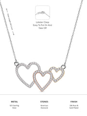 Interlocking Hearts Necklace-4