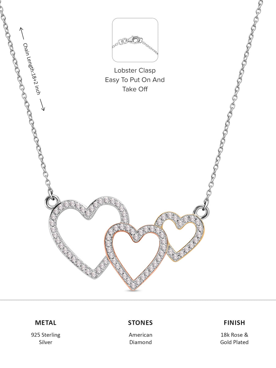 Interlocking Hearts Necklace-4