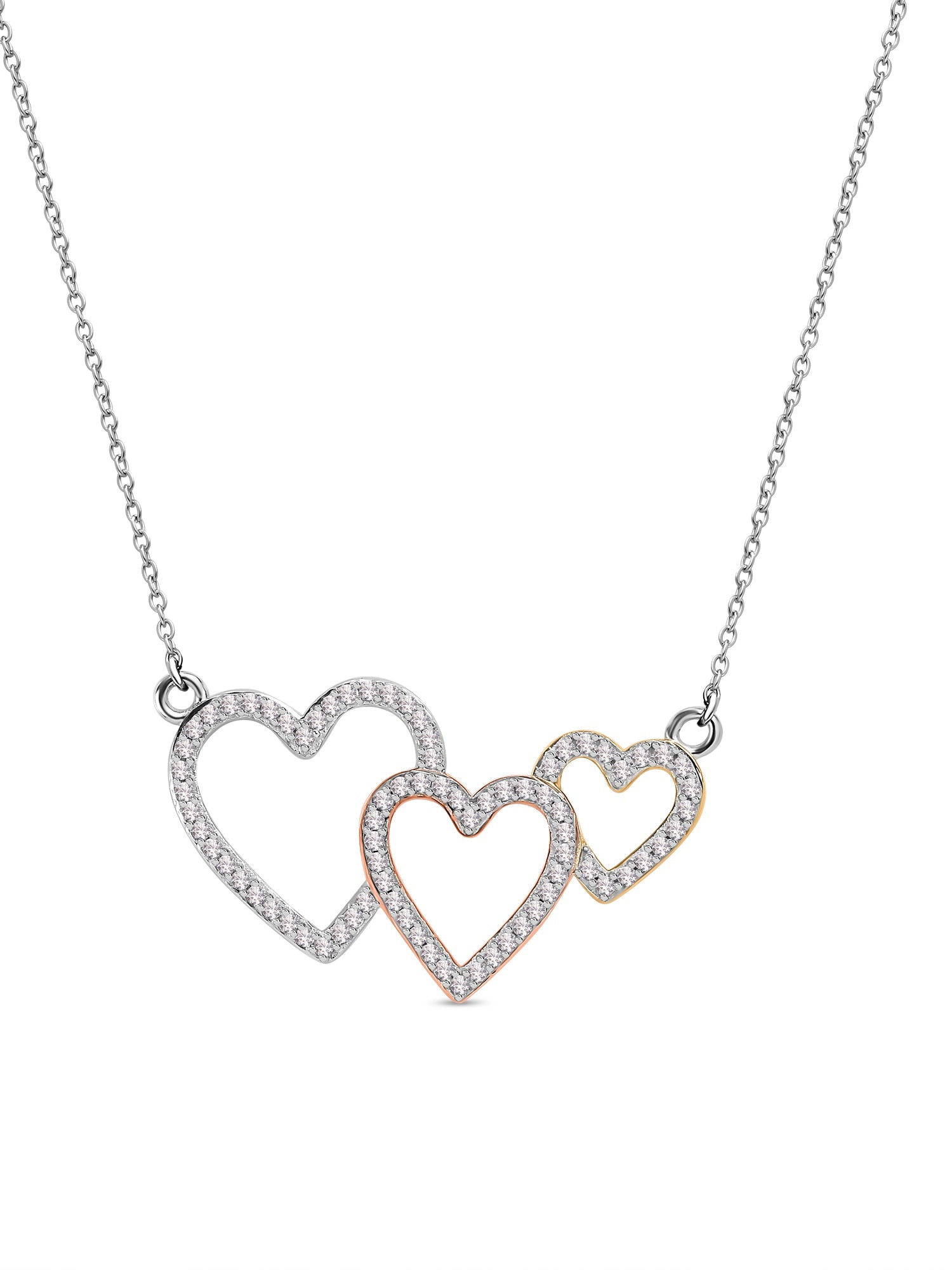 Interlocking Hearts Necklace-2