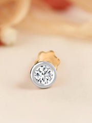 Lab Grown Solitaire Diamond Nose Pin