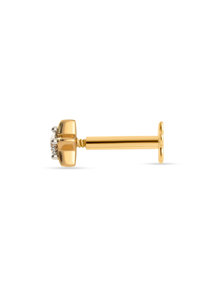 Starry Lab Diamond Nose Pin