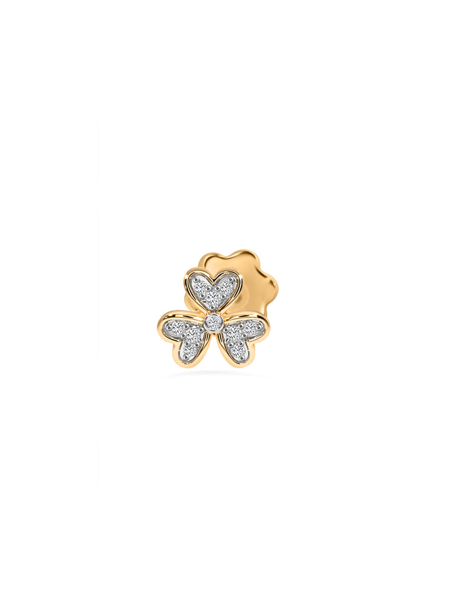Clover Lab Diamond Nose Pin