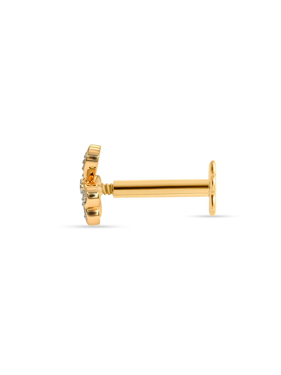 Clover Lab Diamond Nose Pin