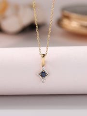 Celestial Natural Blue Sapphire Pendant