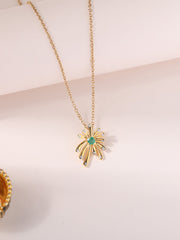 Luminous Natural Emerald Sparkles Pendant
