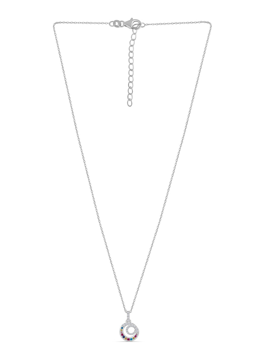Cirlce Pops Multi Color Pendant-2