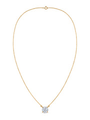 Radiant 1 Carat Lab Grown Diamond Necklace