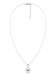 Sparkles Blue Sapphire Pendant For Women