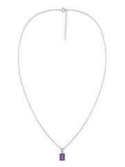 Elegant Natural Amethyst Gold Necklace